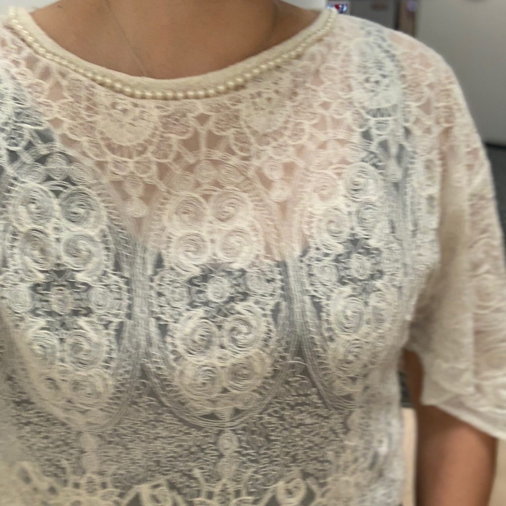 Zara lace top